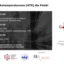 Reaktory wysokotemperaturowe (HTR) dla Polski – wykłady eksperckie